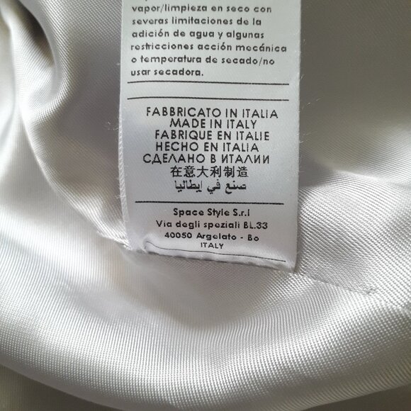 Simona Corsellini Wool Two-Button Blazer Gray Size 40/Size 4 - Picture 13 of 14